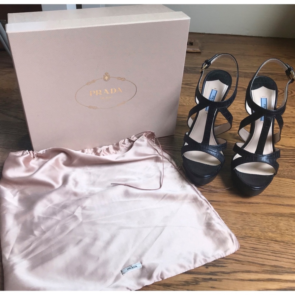 Prada High-Heeled Sandals